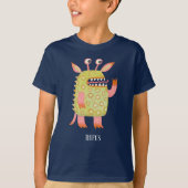 Leuke Monsters Gepersonaliseerd T-shirt (Voorkant)