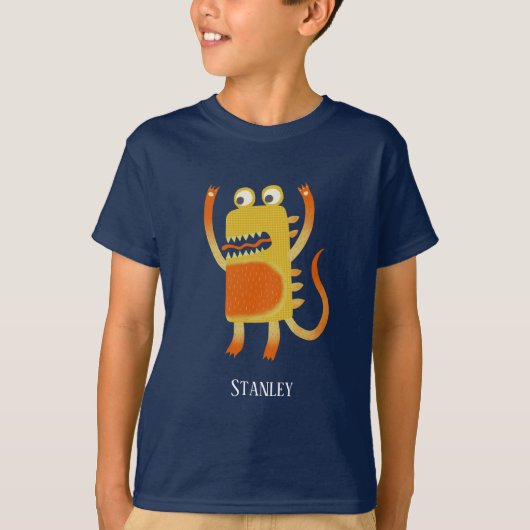 Leuke Monsters Gepersonaliseerd T-shirt (Voorkant)