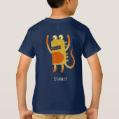 Leuke Monsters Gepersonaliseerd T-shirt (Achterkant)