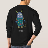 Leuke Monsters Gepersonaliseerd T-shirt (Achterkant)