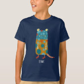 Leuke Monsters Gepersonaliseerd T-shirt (Voorkant)