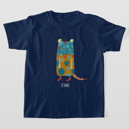 Leuke Monsters Gepersonaliseerd T-shirt (Laagn)