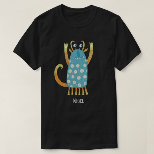 Leuke Monsters Gepersonaliseerd T-shirt (Design voorkant)