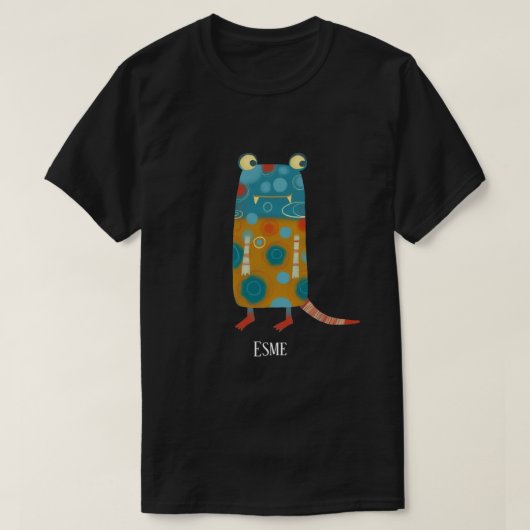 Leuke Monsters Gepersonaliseerd T-shirt (Design voorkant)