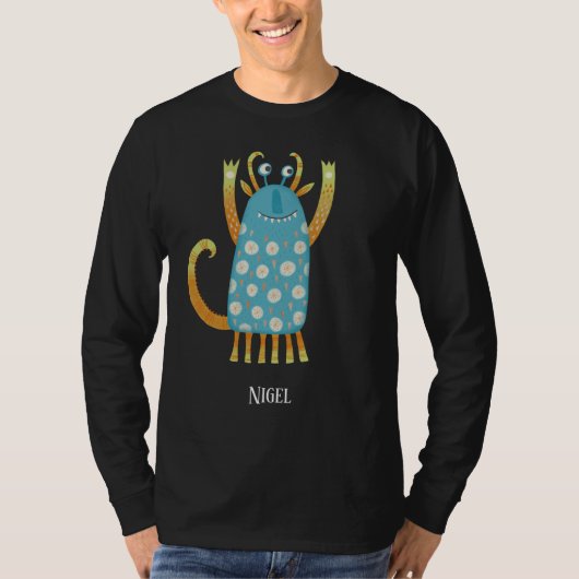 Leuke Monsters Gepersonaliseerd T-shirt (Voorkant)