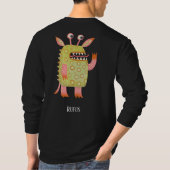 Leuke Monsters Gepersonaliseerd T-shirt (Achterkant)
