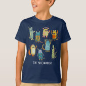 Leuke Monsters Gepersonaliseerd T-shirt (Voorkant)