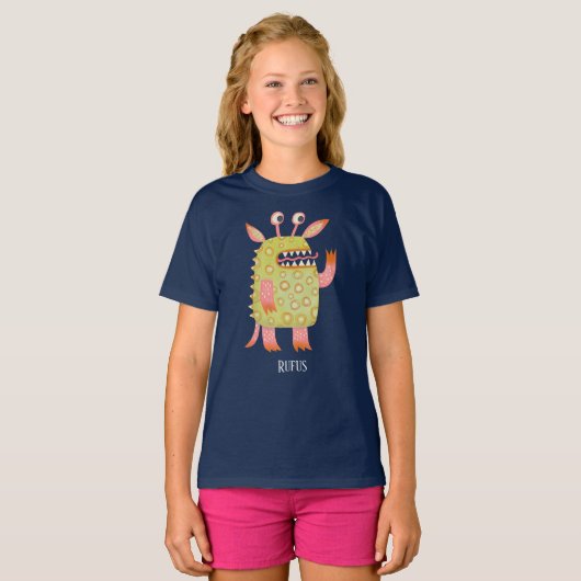 Leuke Monsters Gepersonaliseerd T-shirt (Voorkant volledig)