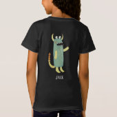 Leuke Monsters Gepersonaliseerd T-shirt (Achterkant)