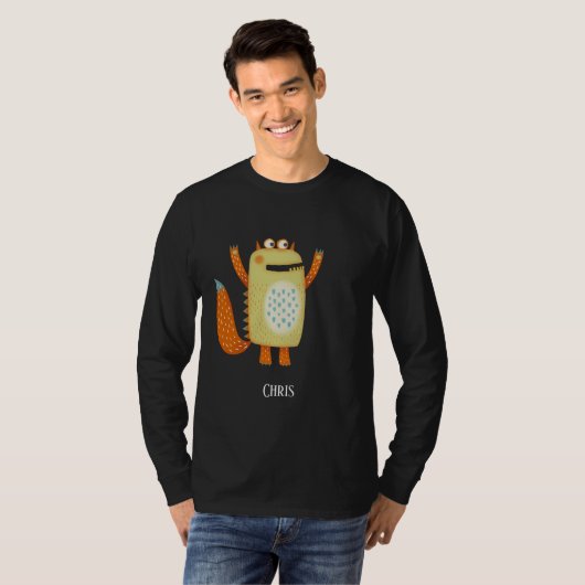 Leuke Monsters Gepersonaliseerd T-shirt (Voorkant volledig)