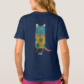Leuke Monsters Gepersonaliseerd T-shirt (Achterkant)