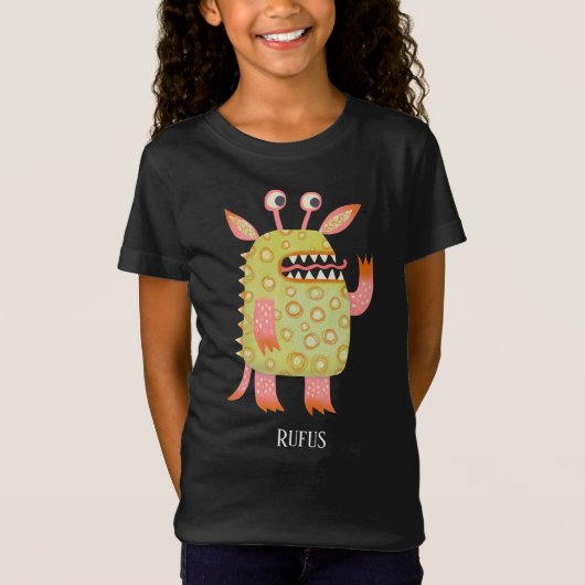 Leuke Monsters Gepersonaliseerd T-shirt (Voorkant)