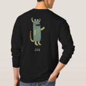 Leuke Monsters Gepersonaliseerd T-shirt (Achterkant)