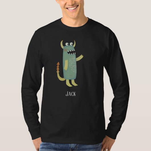 Leuke Monsters Gepersonaliseerd T-shirt (Voorkant)