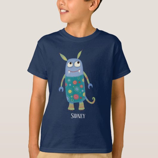 Leuke Monsters Gepersonaliseerd T-shirt (Voorkant)