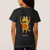 Leuke Monsters Gepersonaliseerd T-shirt (Achterkant)