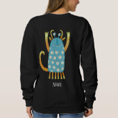 Leuke Monsters Gepersonaliseerd Trui (Achterkant)