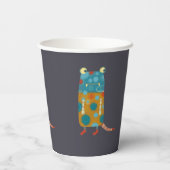 Leuke Monsters Papieren Bekers (Achterkant)