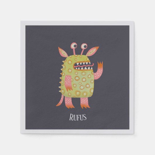 Leuke Monsters Servet (Voorkant)