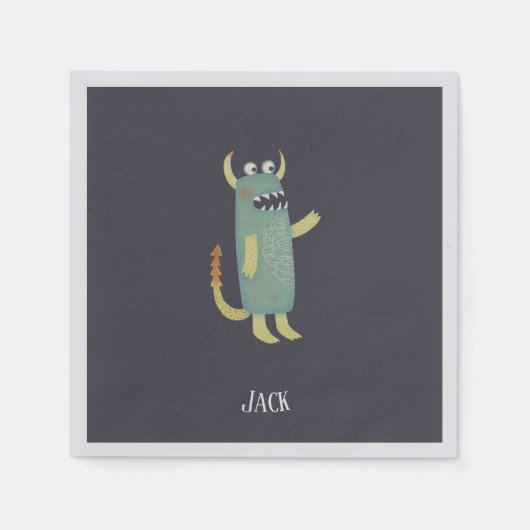 Leuke Monsters Servet (Voorkant)