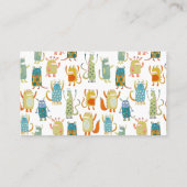 Leuke Monsters Visitekaartje (Achterkant)