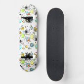 Leuke mooie ruimte astronaut  persoonlijk skateboard (Voorkant)