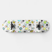 Leuke mooie ruimte astronaut  persoonlijk skateboard (Horizontaal)