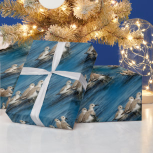 Leuke Moppige 4 Strandlopers Kanoetstrandlopers op Cadeaupapier