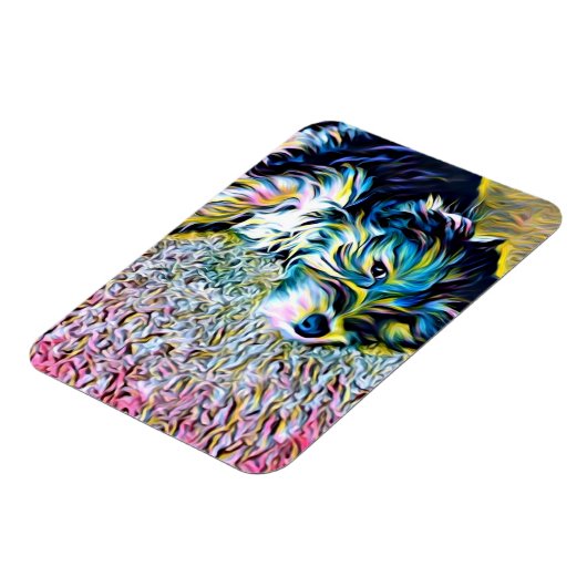 Leuke Morkie Magnet van Penny Magneet (Linkerzijde)