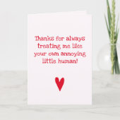 Leuke Mother's Day citaat voor stiefmoeder Kaart (Voorkant)