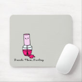 Leuke Motivatie Glitter Polish Muismat (Met muis)