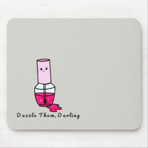 Leuke Motivatie Glitter Polish Muismat