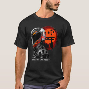Leuke motorrijder motorfiets biker voor mannen en t-shirt