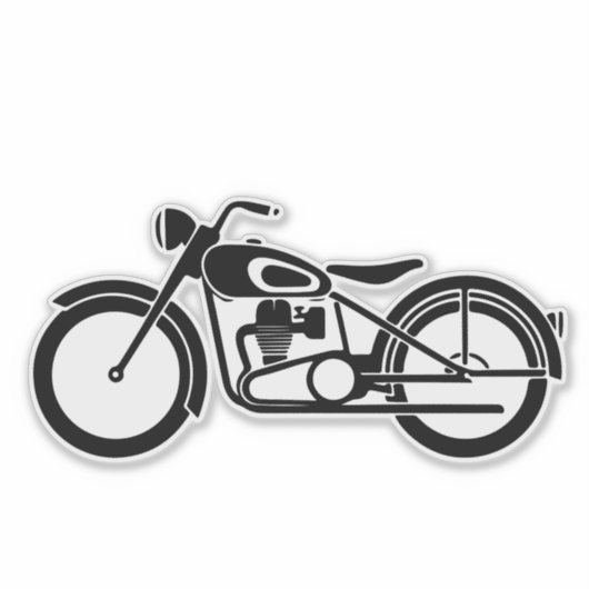 leuke motorstickers  sticker (Voorkant)