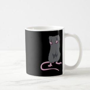 Leuke Muis Headless Halloween Rat Lichaam Gemakkel Koffiemok