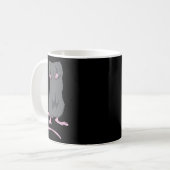 Leuke Muis Headless Halloween Rat Lichaam Gemakkel Koffiemok (Voorkant links)