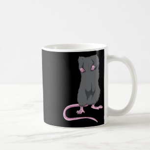Leuke Muis Headless Halloween Rat Lichaam Gemakkel Koffiemok
