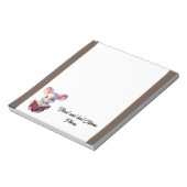 Leuke Muis met boek Notitieblok (Linkerzijde)