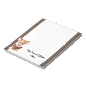 Leuke Muis met boek Notitieblok (Linkerzijde)