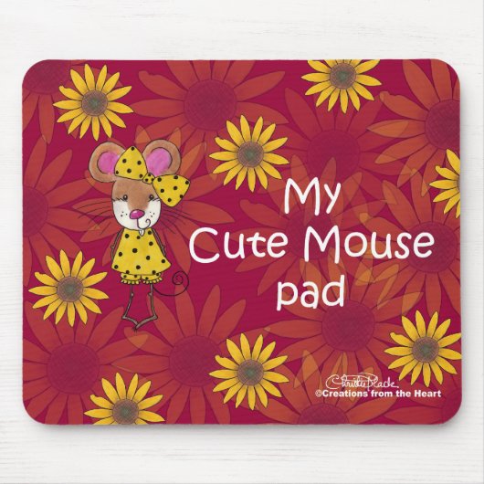 "Leuke Muis" Pad Muismat (Voorkant)
