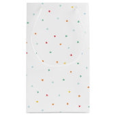 Leuke Multicolour Bold Letters Ornament Foto Klein Cadeauzakje (Achterkant)