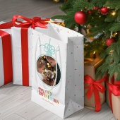 Leuke Multicolour Bold Letters Ornament Foto Klein Cadeauzakje