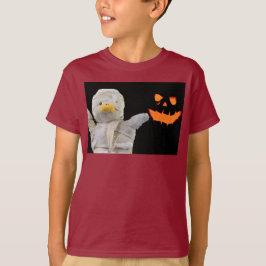 Leuke mummie-ontwerp voor Halloween T-shirt