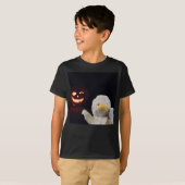 Leuke mummie ontwerp voor Halloween T-shirt (Voorkant volledig)