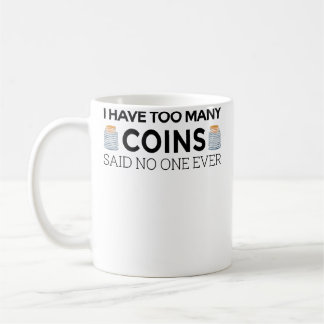 Leuke Muntenverzamelaar Voor Kind Cool Numismatist Koffiemok