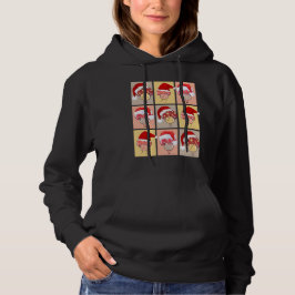 Leuke Mushroomcore Santa Kerstmis Paddenstoelen Hoodie