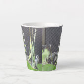Leuke mussen in Garden Latte Mok (Voorkant)