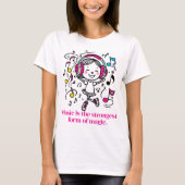 Leuke muzikale grafische T-shirt (Voorkant)