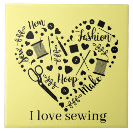 Leuke naaikamer crafting tegeltje