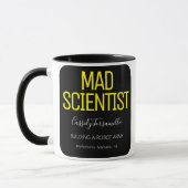 Leuke naam Mad Scientist Mok (Links)